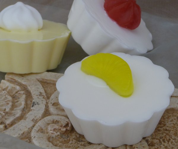Seifen-Cupcake „Zitrone“